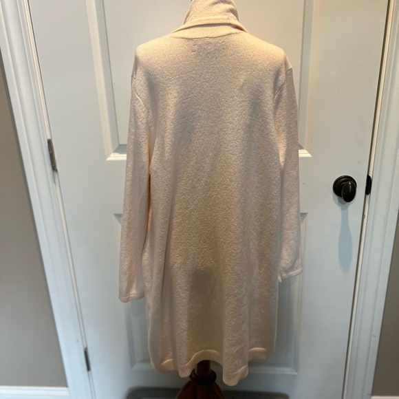 LOFT plus cream cardigan with pockets new with tags NWT size 16/18 - Picture 5 of 11
